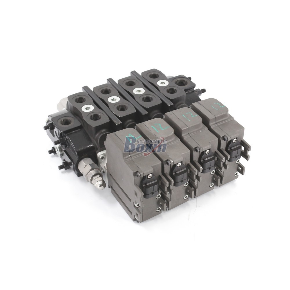 SD8EMA-4OT Electric motor 4 Spool Sectional Directional Valve image